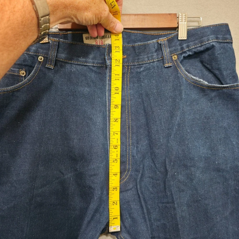 GB Denim‎ Labortary NY 810 Mens Blue Denim Jeans Size 40X33 Actual 39X32
